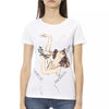 Trussardi Action White Cotton Women T-Shirt