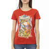Trussardi Action Rotes Baumwoll-T-Shirt