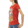 Trussardi Action Rotes Baumwoll-T-Shirt