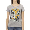 Trussardi Action Gray Cotton Women T-Shirt