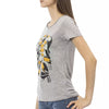 Trussardi Action Gray Cotton Women T-Shirt