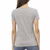 Trussardi Action Gray Cotton Women T-Shirt