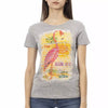 Trussardi Action Gray Cotton Women T-Shirt