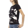 Trussardi Action Schwarze Baumwoll-Tops &amp; T-Shirts