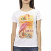 Trussardi Action Weißes Baumwoll-T-Shirt