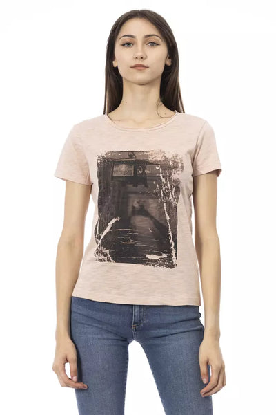 Trussardi Action Mehrfarbiges Baumwoll-T-Shirt