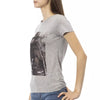 Trussardi Action Gray Cotton Women T-Shirt