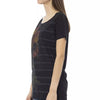 Trussardi Action Black Cotton Women T-Shirt