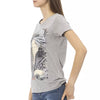 Trussardi Action Graues Baumwoll-T-Shirt