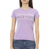 Trussardi Action Lila Baumwoll-T-Shirt