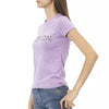 Trussardi Action Lila Baumwoll-T-Shirt