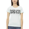 Trussardi Action Hellblaues Baumwoll-T-Shirt