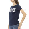 Trussardi Action Blaues Baumwoll-T-Shirt