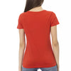 Trussardi Action "Red Cotton Women T-Shirt"