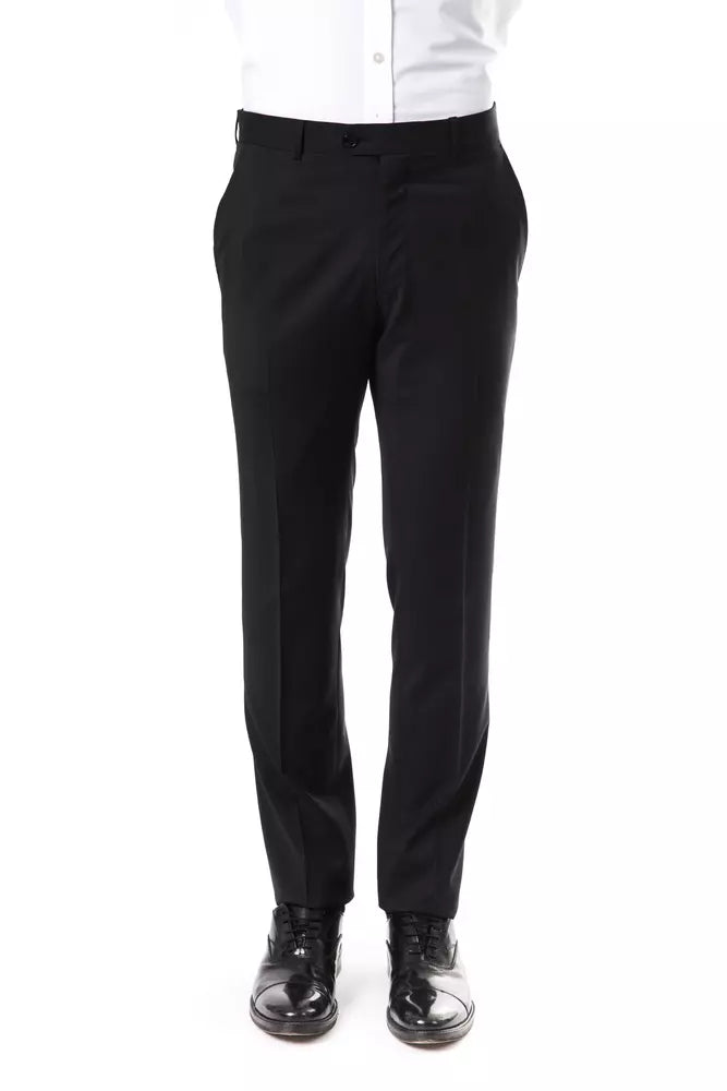 Pantalon homme en laine grise Uominitaliani