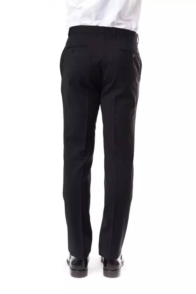 Pantalon homme en laine grise Uominitaliani