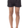 Roberto Cavalli Sport Black Polyester Men's Swimshorts