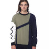 Nicolo Tonetto Army-Baumwollpullover