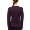Montana Blu Purple Wool Women Sweater