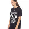 T-shirt homme en coton noir Nicolo Tonetto