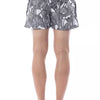 Roberto Cavalli Sport Black Polyester Men Swimwear