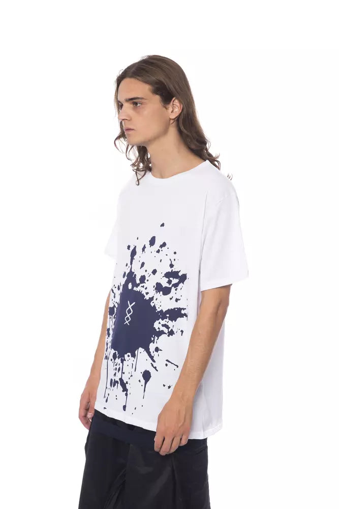 T-shirt homme en coton blanc Nicolo Tonetto