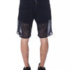 Nicolo Tonetto Black Polyester Men Short