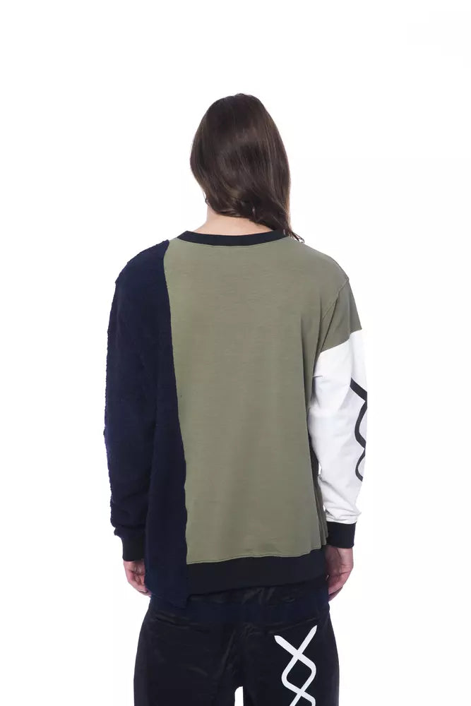Nicolo Tonetto Army-Baumwollpullover