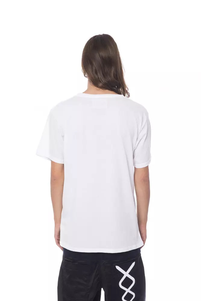 T-shirt homme en coton blanc Nicolo Tonetto