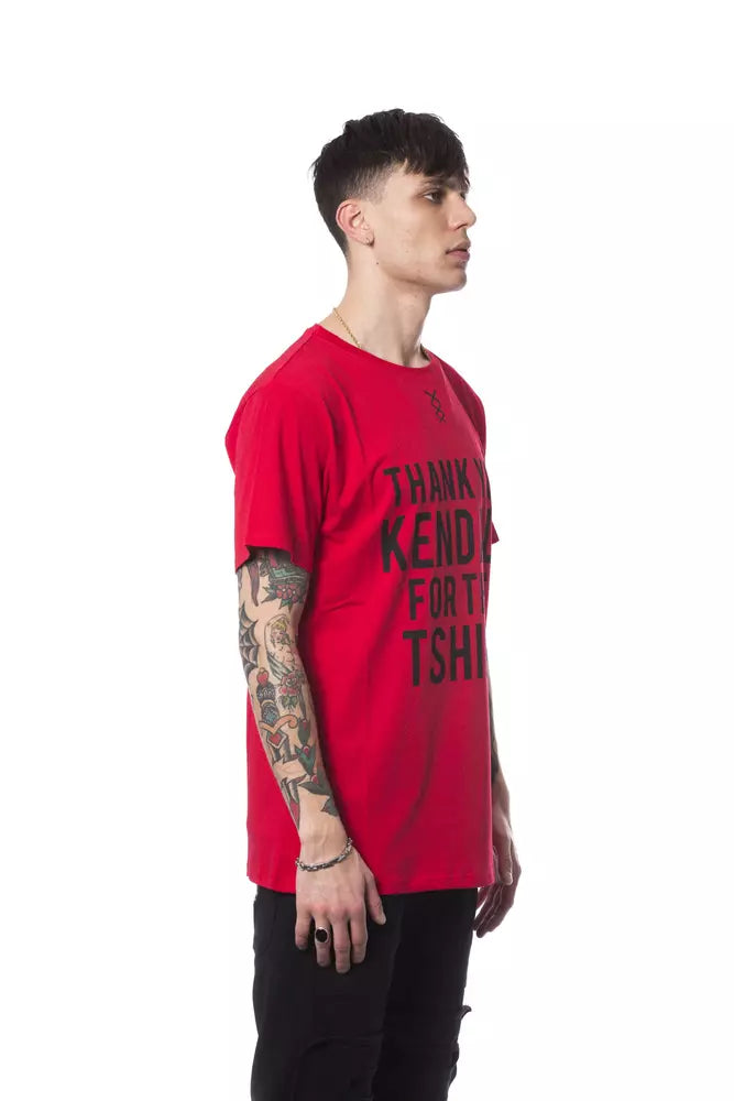 Nicolo Tonetto rotes Baumwoll-T-Shirt