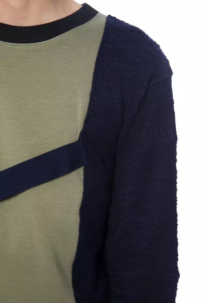 Nicolo Tonetto Army-Baumwollpullover