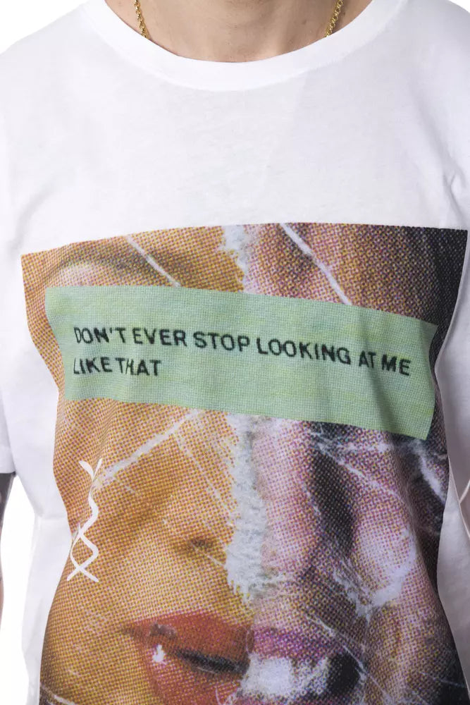 Weißes Baumwoll-T-Shirt von Nicolo Tonetto