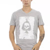 Trussardi Action Gray Cotton Men's T-Shirt