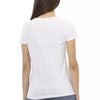 T-shirt blanc imprimé Trussardi Action Chic : un indispensable de la garde-robe estivale