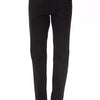 Ungaro Fever Black Cotton Women's Pants