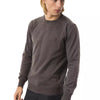 Uominitaliani Pull homme en laine mérinos gris
