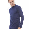 Verri blauer Baumwollpullover