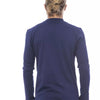 Verri blauer Baumwollpullover
