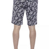 PT Torino Blue Cotton Men's Bermuda Shorts