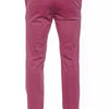 PT Torino Fuchsia Cotton Men Trouser