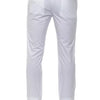 PT Torino White Cotton Men Slim Trouser