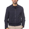 Verri Blue Wool Light Jacket