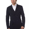 Blazer homme Verri bleu en viscose