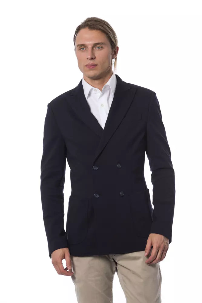 Blazer homme Verri bleu en viscose