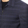 Verri Blue Wool Light Jacket