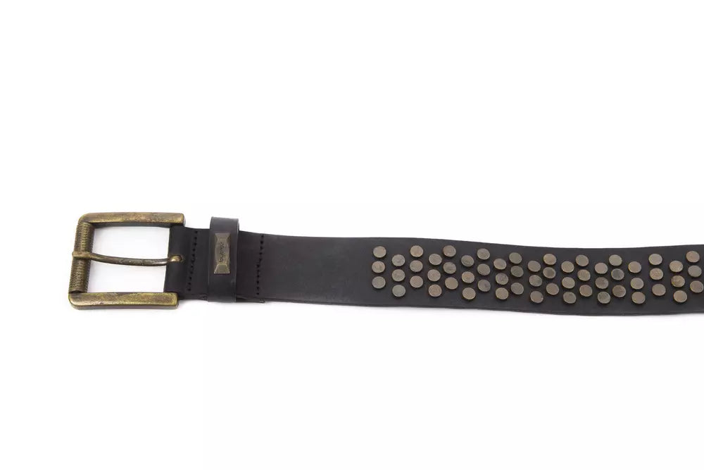 BYBLOS "Black Cowhide Women Belt"