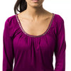 Haut en viscose violet BYBLOS pour femme