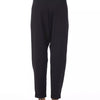 BYBLOS Black Polyester Women Pant
