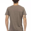 Trussardi Action Braunes Baumwoll-T-Shirt