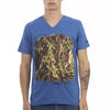 T-shirt Trussardi Action en coton bleu pour homme